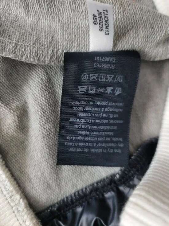 Tommy Hilfiger Women's Lush Life Casual Quilted Bomber Jacket Black/Gray S/P NWT - Picture 10 of 13